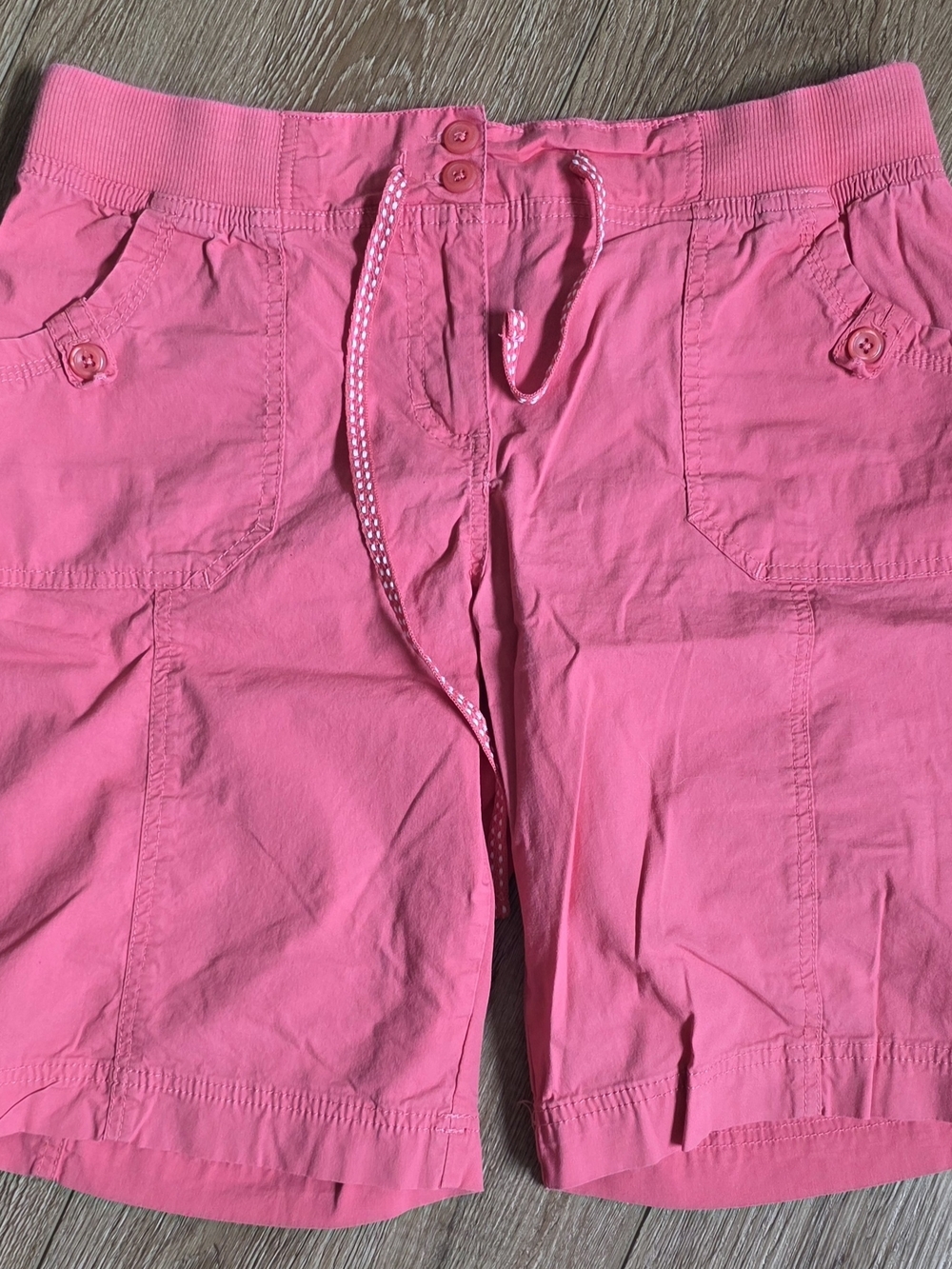 Three Hearts Pink Girls' Casual Shorts